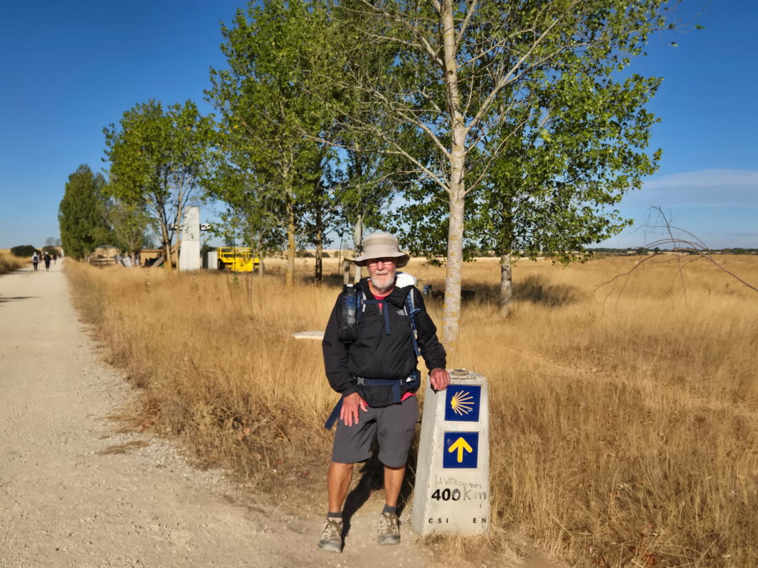 Retired doctor hikes across France to Spain
